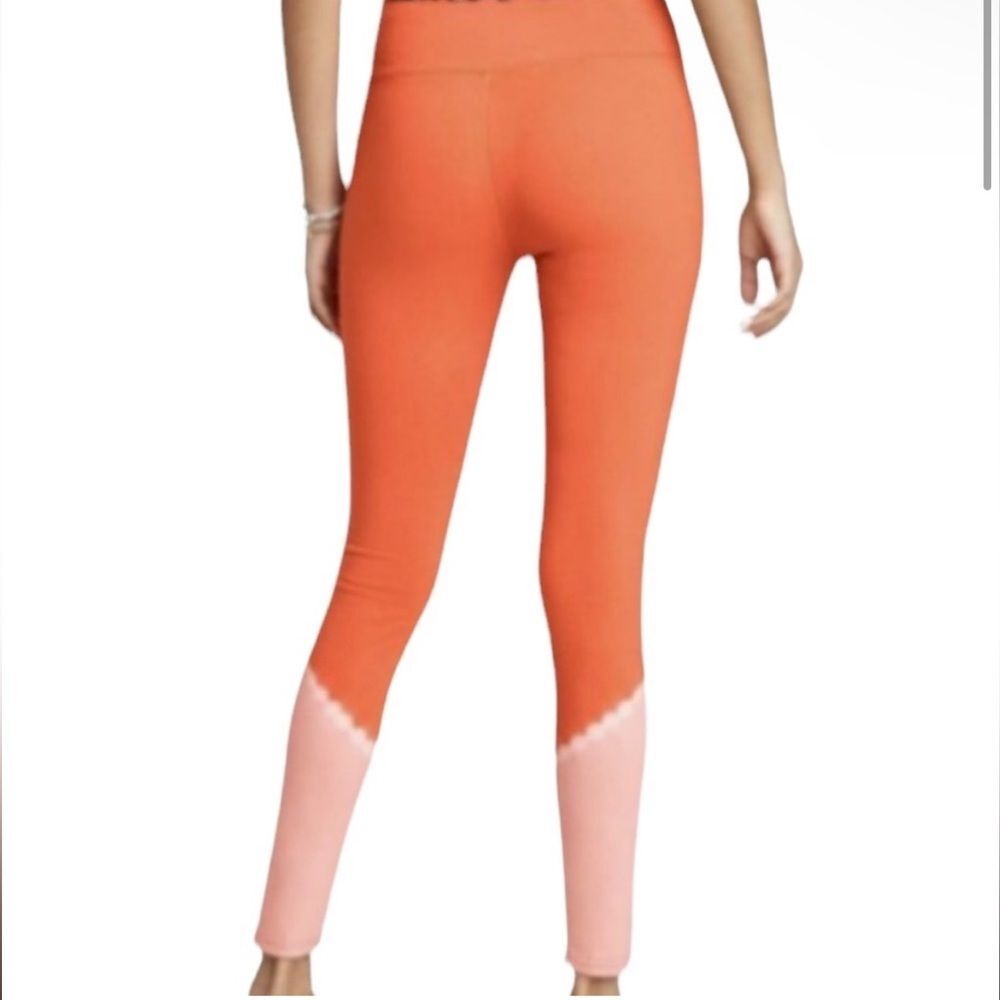 NEW🏷 Wild Fable Orange Tie-Dye High-Rise Leggings women’s Small